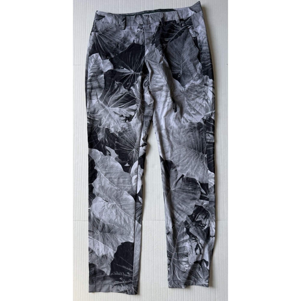 Chervo Men's Golf Pants Black And White  Size 34